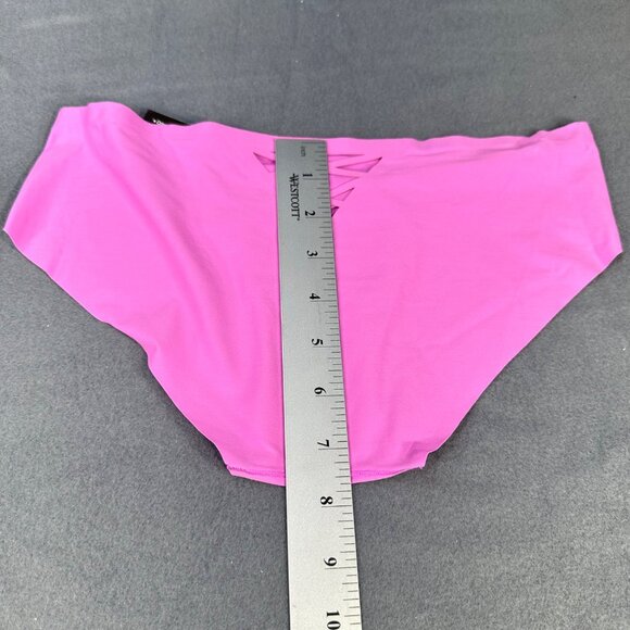 Maidenform Womens Size Small 5 Panty Hipster Free Cut Crisscross Back Pink New - Picture 9 of 9
